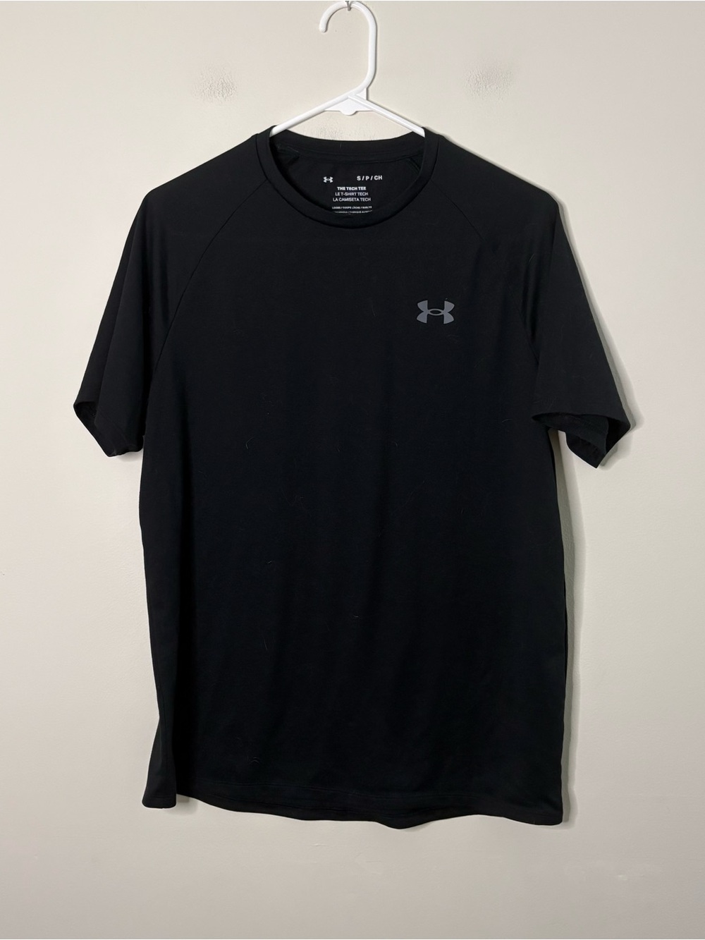 Under Armour Men’s Black Tech Short Sleeve Performance Tee Small